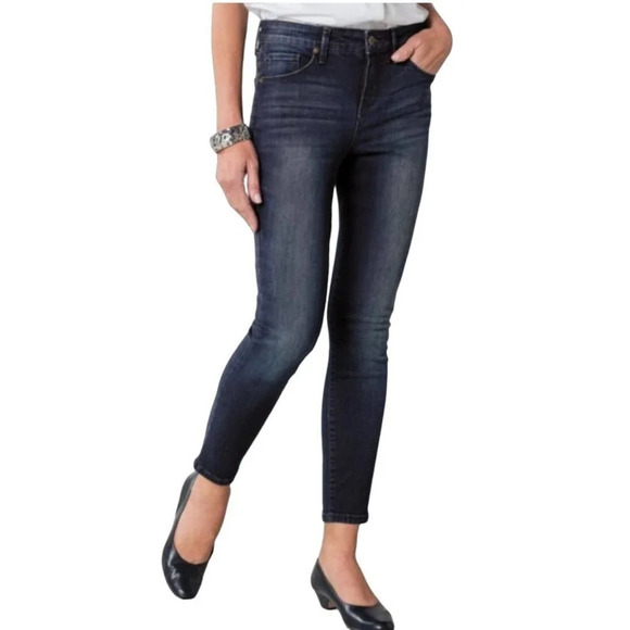 MiracleBody Faith Ankle Jeans Size 8‎ - Picture 1 of 5
